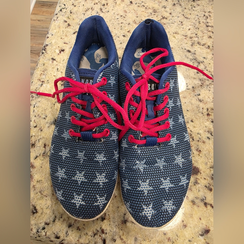 NOBULL Patriotic Red White Blue Stars Sneakers Trainers